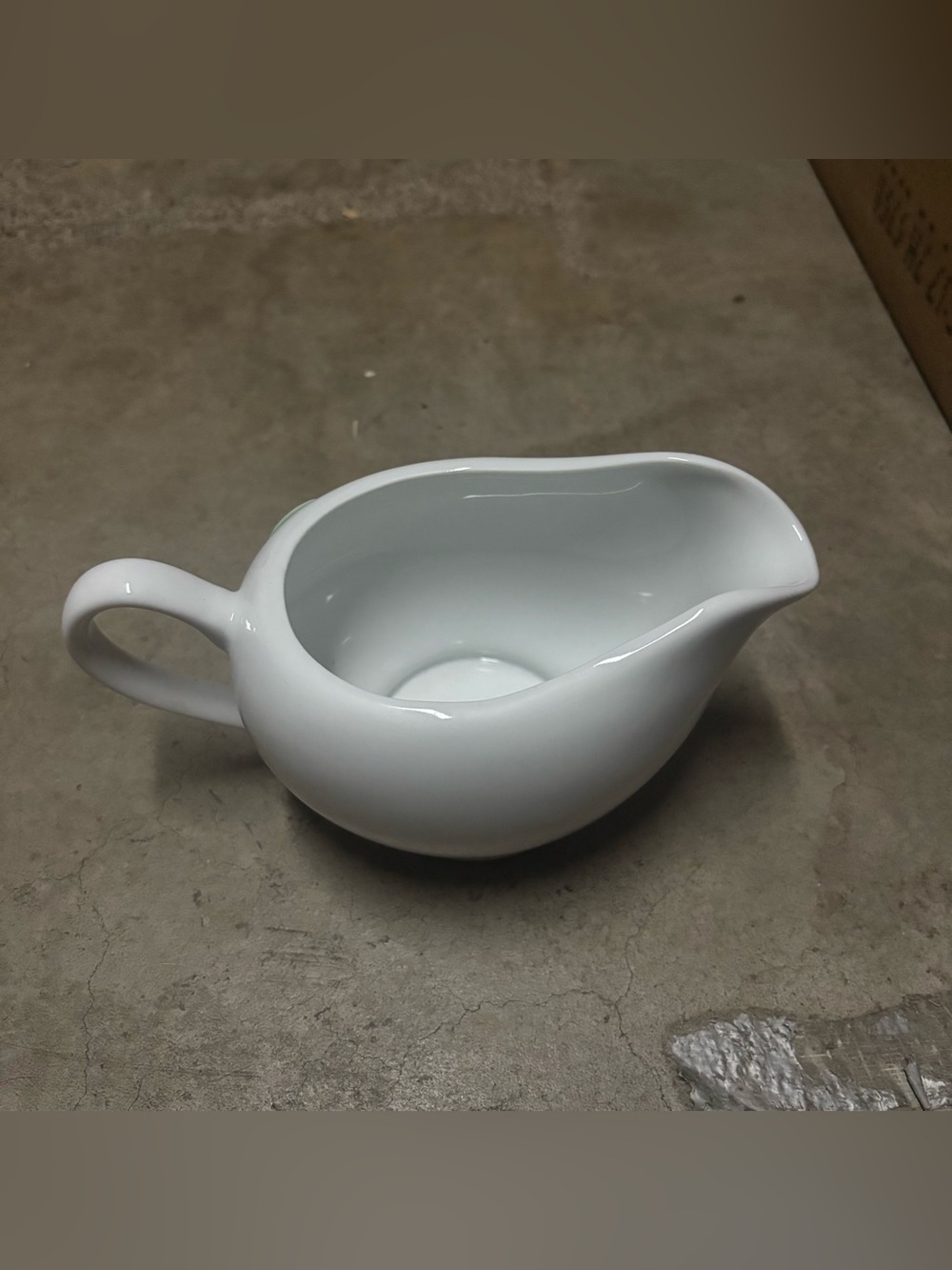 Everyday White Dinnerware Gravy Boat